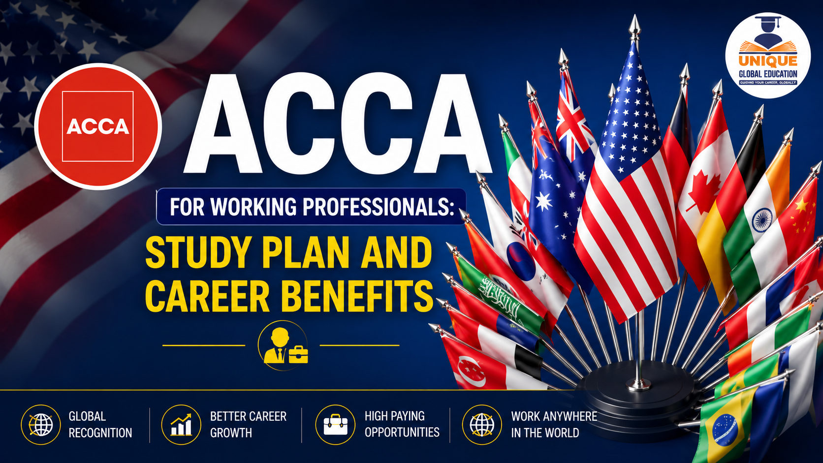 ACCA for working professionals study plan and career benefits