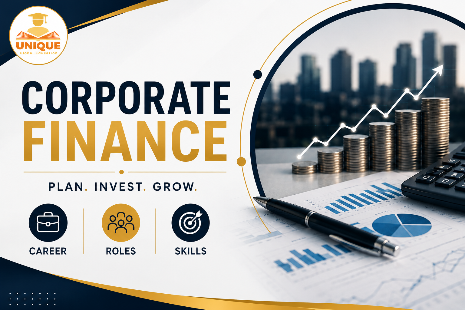 Corporate finance career guide covering roles and skills