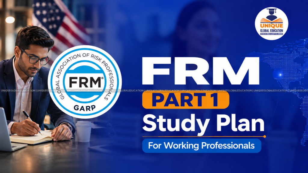 FRM Part 1 Study Plan for Working Professionals