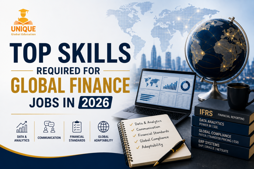 Top skills required for global finance jobs in 2026