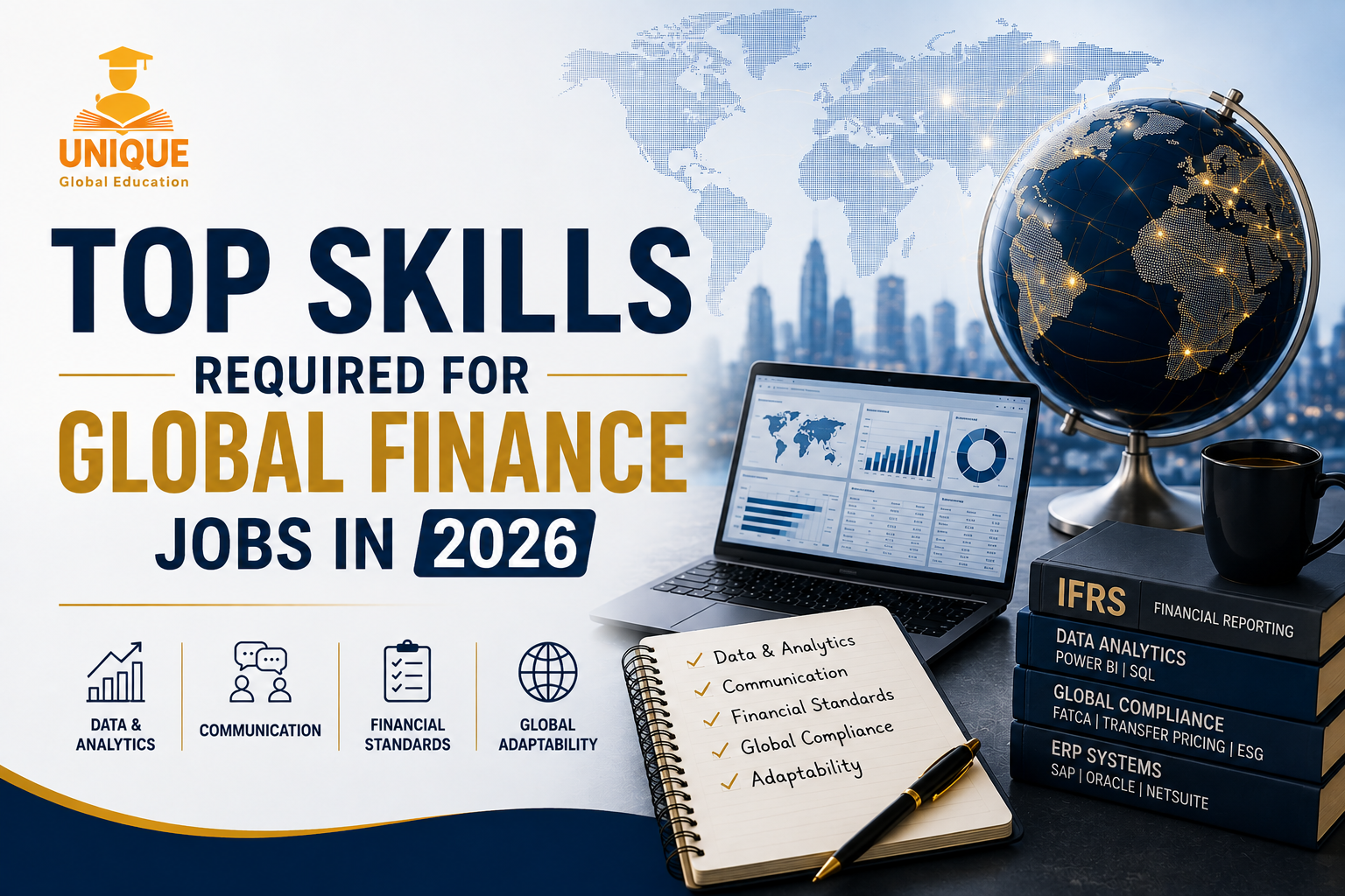 Top skills required for global finance jobs in 2026