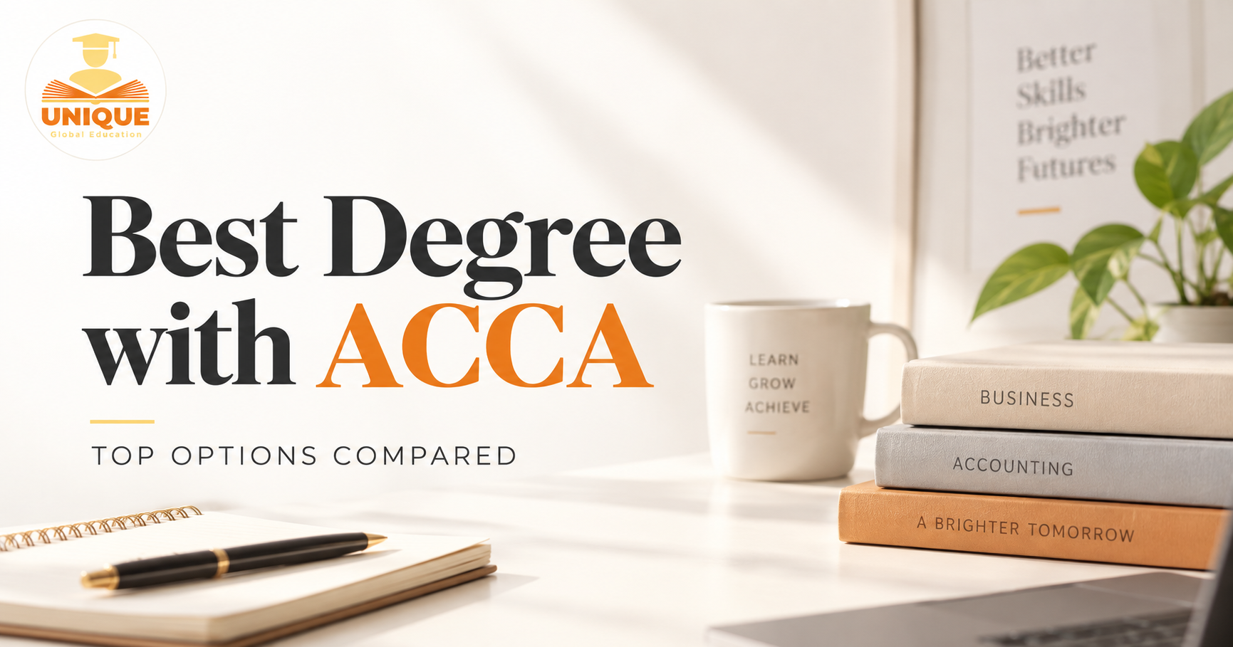 Best Degree with ACCA guide comparing top degree options for students planning an ACCA career