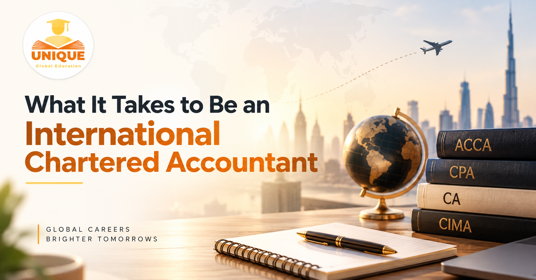 International Chartered Accountant career guide with global accounting qualifications
