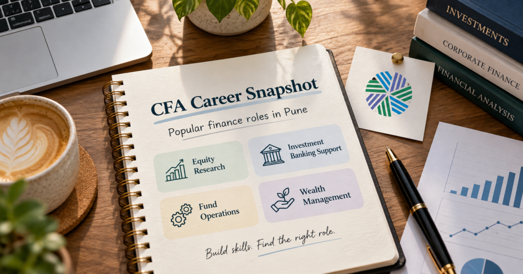 A quick look at some of the most relevant career paths available for CFA candidates in Pune.
